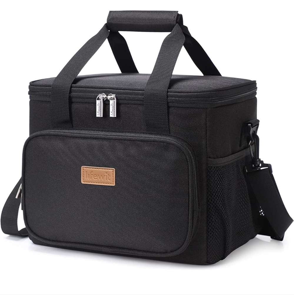 Lunch Bag 24-Can (15L) Insulated Lunch Box Soft Cooler Cooling Tote